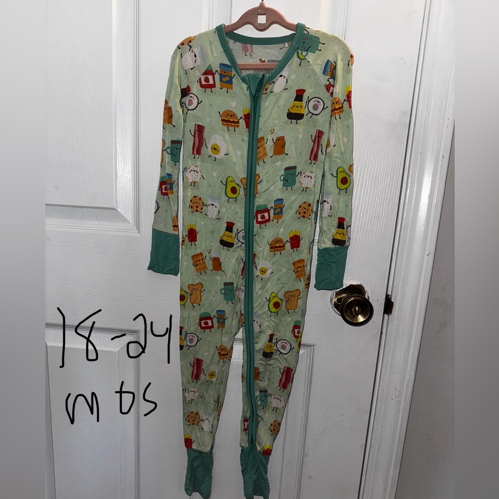 Kiki + Lulu “We Go Together Like…” Bamboo Convertible Footies